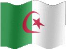 Large animated flag of Algeria