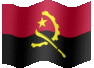 Medium animated flag of Angola