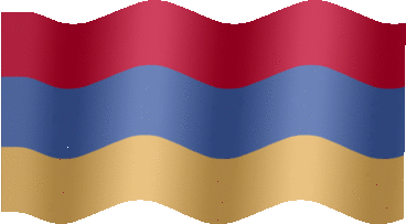 Extra Large still flag of Armenia