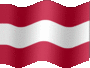 Animated Austria flags