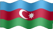 Large still flag of Azerbaijan
