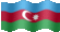 Small animated flag of Azerbaijan