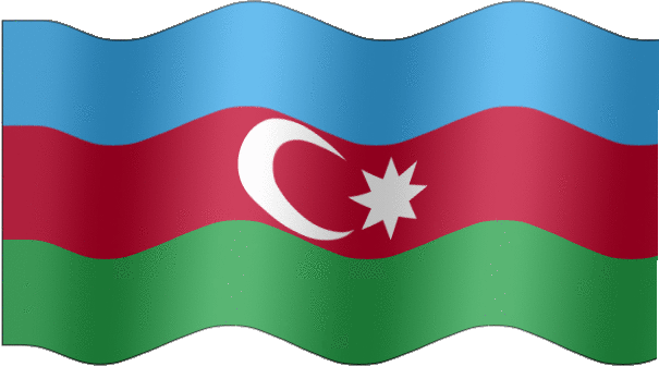 Very Big still flag of Azerbaijan