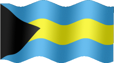 Extra Large still flag of Bahamas, The