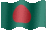 Small animated flag of Bangladesh
