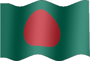 Extra Large still flag of Bangladesh