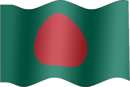 Very Big still flag of Bangladesh