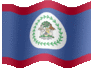 Medium animated flag of Belize