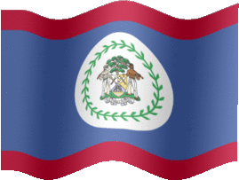 Extra Large still flag of Belize