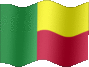 Animated Benin flags
