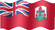 Large still flag of Bermuda
