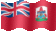 Small animated flag of Bermuda
