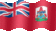 Small still flag of Bermuda