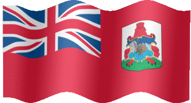 Extra Large animated flag of Bermuda