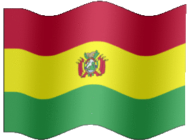 Extra Large animated flag of Bolivia