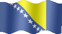 Medium still flag of Bosnia and Herzegovina