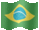 Small animated flag of Brazil