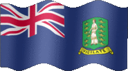 Large still flag of British Virgin Islands