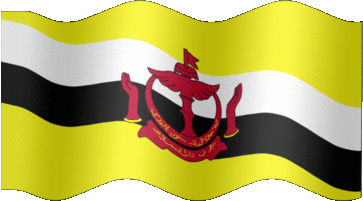 Extra Large still flag of Brunei