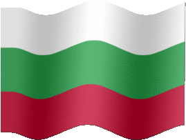 Extra Large still flag of Bulgaria