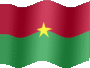 Animated Burkina Faso flags