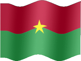 Extra Large still flag of Burkina Faso