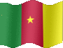 Animated Cameroon flags