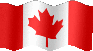 Large still flag of Canada