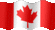 Small still flag of Canada