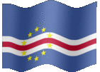 Large animated flag of Cape Verde