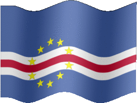 Extra Large still flag of Cape Verde