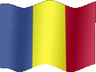 Large still flag of Chad