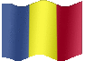 Medium animated flag of Chad