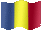 Small animated flag of Chad