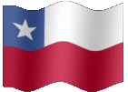 Large animated flag of Chile