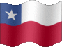 Animated Chile flags