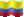Extra Small animated flag of Colombia
