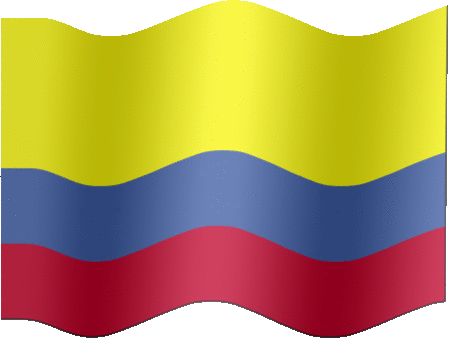 Very Big still flag of Colombia