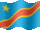 Small still flag of Congo, Democratic Republic of the