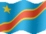 Animated Congo, Democratic Republic of the flags