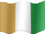 Medium still flag of Cote d'Ivoire