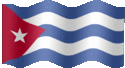 Medium animated flag of Cuba