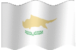 Large animated flag of Cyprus