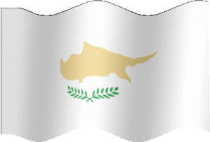 Extra Large still flag of Cyprus