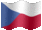 Small animated flag of Czech Republic