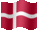 Small animated flag of Denmark