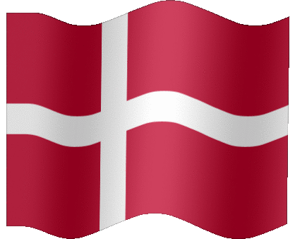 Very Big animated flag of Denmark