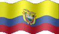 Animated Ecuador flags