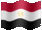 Small animated flag of Egypt