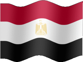 Extra Large still flag of Egypt